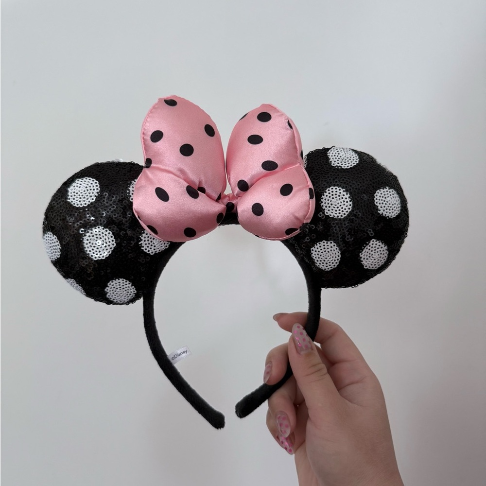 Primark Polka Dot Minnie Mouse Ears Headband